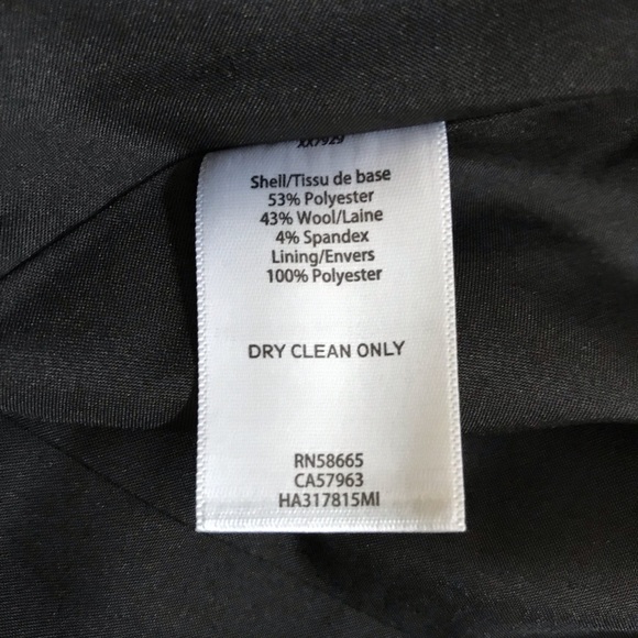 Halogen pinstripe blazer. - Picture 8 of 8